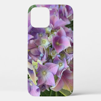 Light purple hydrangea iPhone 12 case