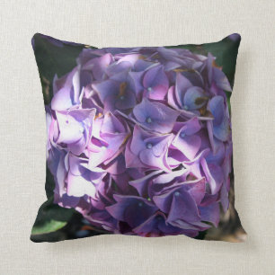 Light Purple Hydrangea Flower Cushion