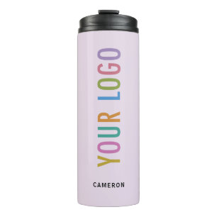 Light Purple Insulated Tumbler Company Logo 12 oz