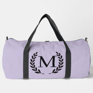 Light Purple Monogram Fitness Gym Bag