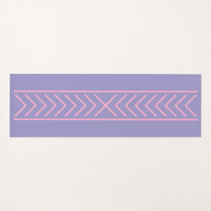 Light Purple & Red Yoga Mat