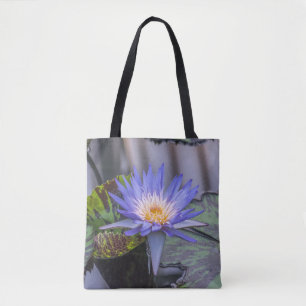 Light purple waterlily Tote Bag