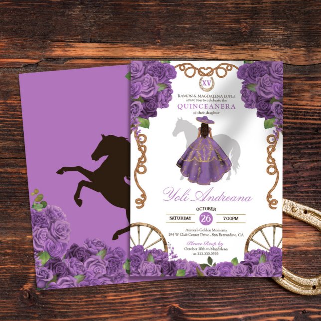 Light Purple Western Quince  Invitation (Creator Uploaded)