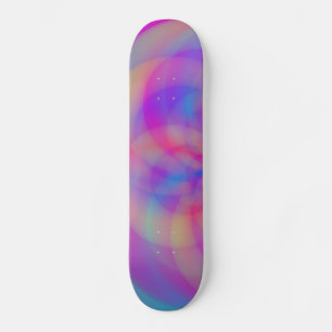 Light rainbow skateboard