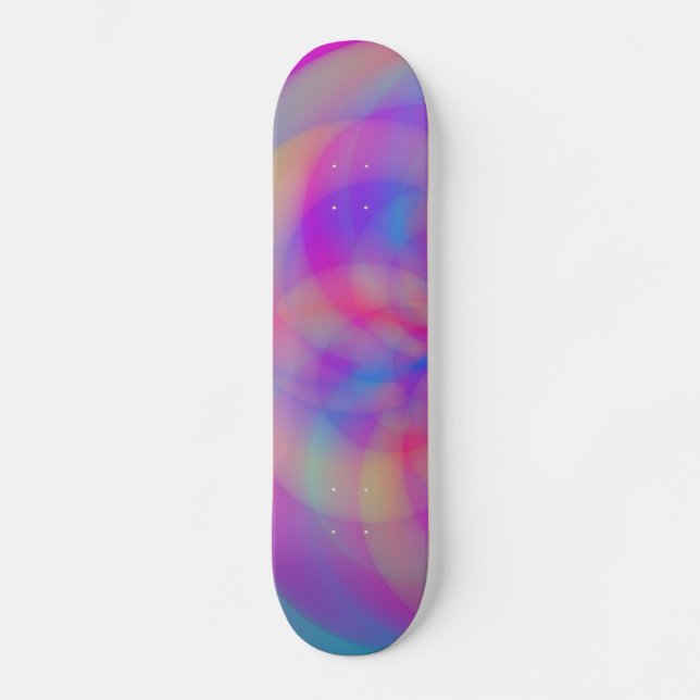 Light rainbow skateboard (Front)