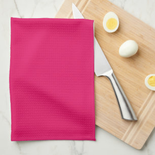 Light Raspberry Fashionable Lettered Tea Towel