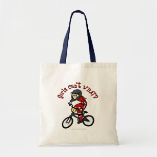 Light Red Girls BMX Tote Bag