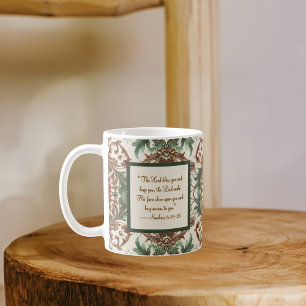 Light Rustic Traditional Morning Blessing Mug