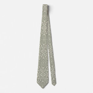 Light Sage Garden Colours Tie