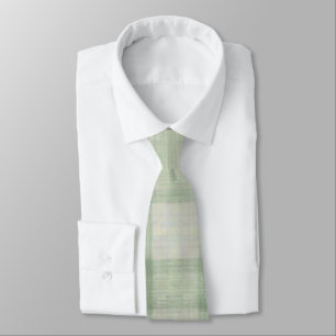 Light sage green plaid tie