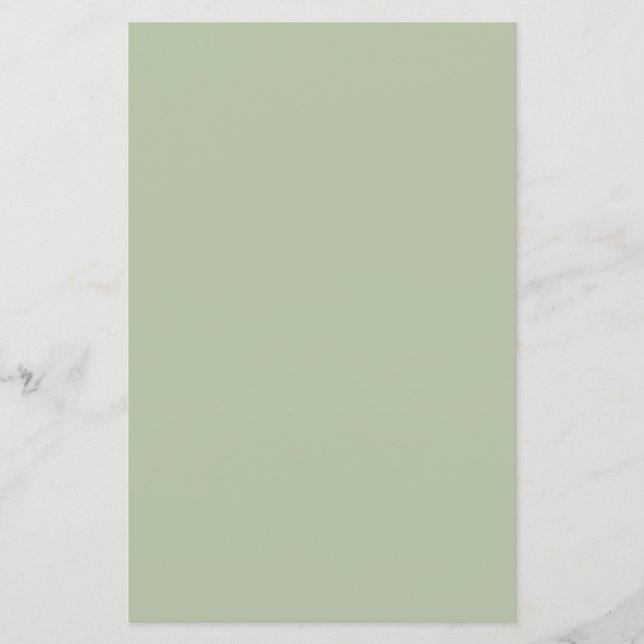 Light Sage Green Solid Colour (Front)