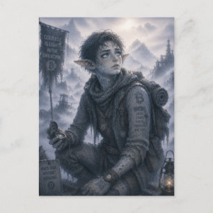 Light / Scout / Misty Mountains Postcard