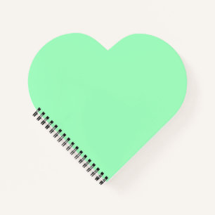 Light Sea-Foam (solid colour) Notebook