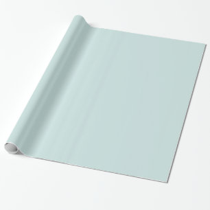 Light Seafoam Blue Green Colour Trend Sea Foam Wrapping Paper