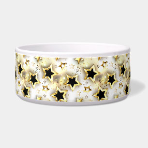 Light seamless with gold stars