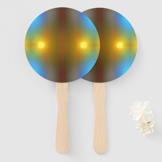 Light & Shade Hand Fan (Front and Back)