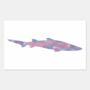 Light Shark Starscape Sticker