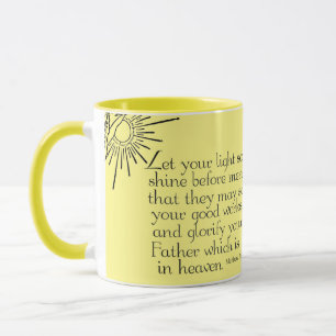 Light shine coffee mug