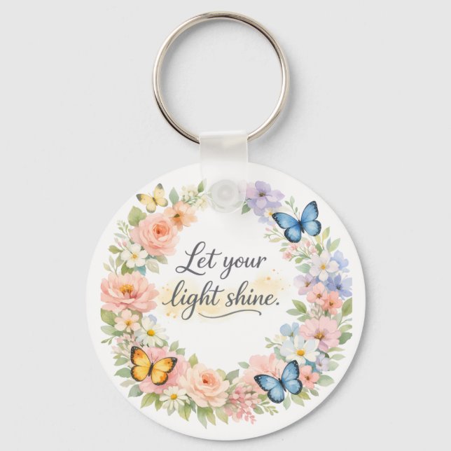 Light shine key ring (Front)