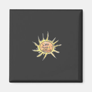 Light Shines Through Darkness  Magnet
