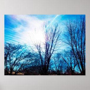 Light Shines Through Poster
