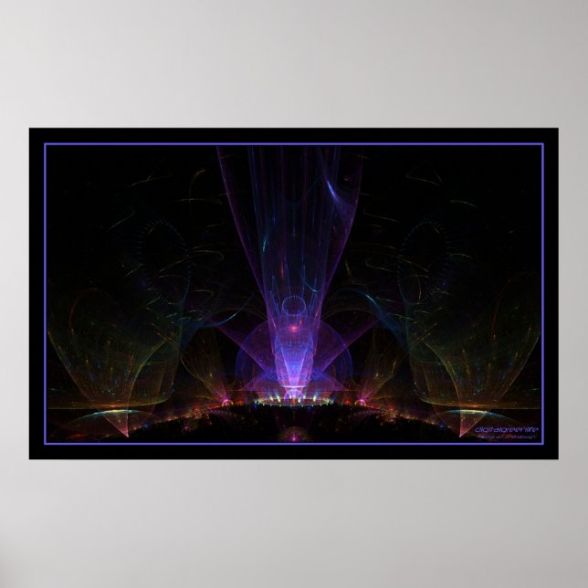 light show concert poster (Front)