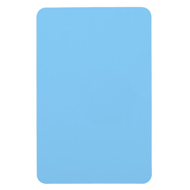 Light Sky Blue Bold Colour Coordinating Magnet (Vertical)
