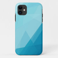 Light sky blue cubism crystal seamless graphic