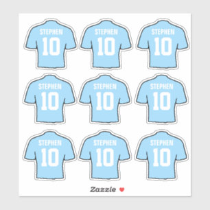 Light Sky Blue Football Shirts