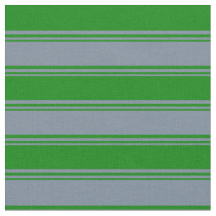 Light Slate Grey and Green Coloured Pattern Fabric