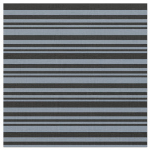 Light Slate Grey & Black Coloured Pattern Fabric
