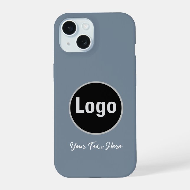 Light Slate Grey Solid Colour Phone Case (Back)