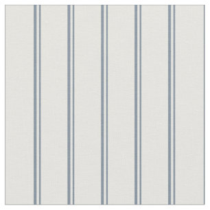Light Slate Grey & White Stripes/Lines Pattern Fabric