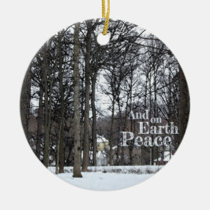 Light Snow Ceramic Tree Decoration