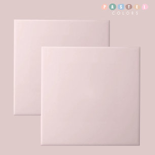Light Soft Pale Pastel Pink Color Tile