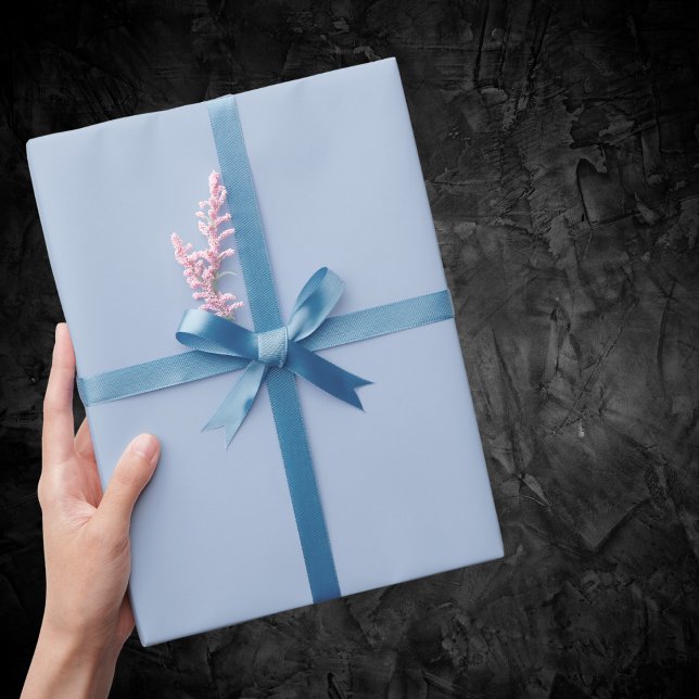 Light Steel Blue Solid Colour Wrapping Paper (Creator Uploaded)
