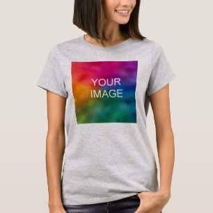 Light Steel Colour Elegant Modern Template T-Shirt