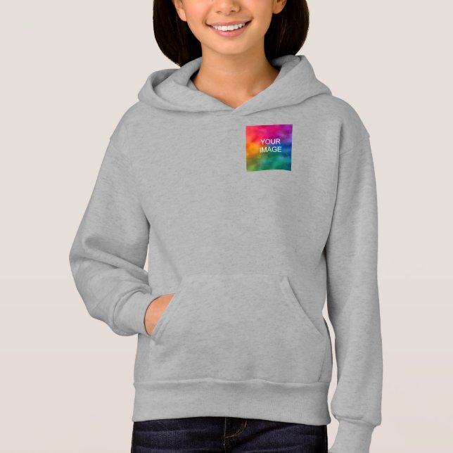 Light Steel Double Side Design Template Kids Girls (Front)
