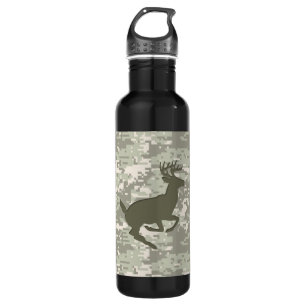 Light Storm Digital Camouflage Deer Camo 710 Ml Water Bottle
