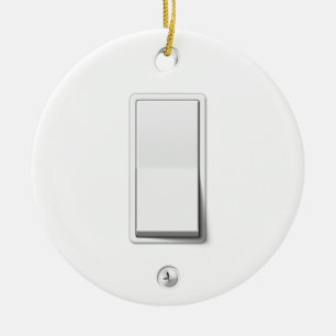 Light Switch Ceramic Tree Decoration