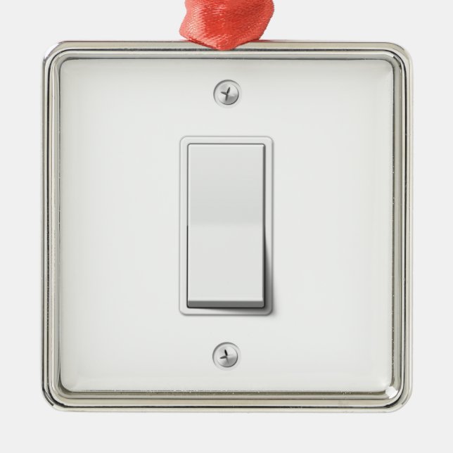 Light Switch Metal Tree Decoration (Front)