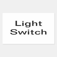 Light Switch Sign
