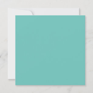 Light Teal #6BC388, Half Baked Holiday Card
