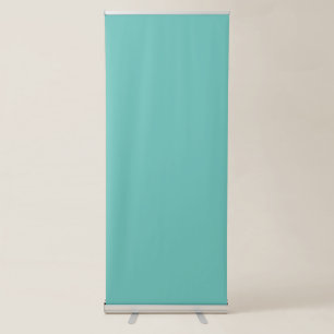 Light Teal #6BC388, Half Baked Retractable Banner