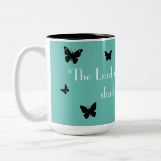 Light Teal Faith Mug