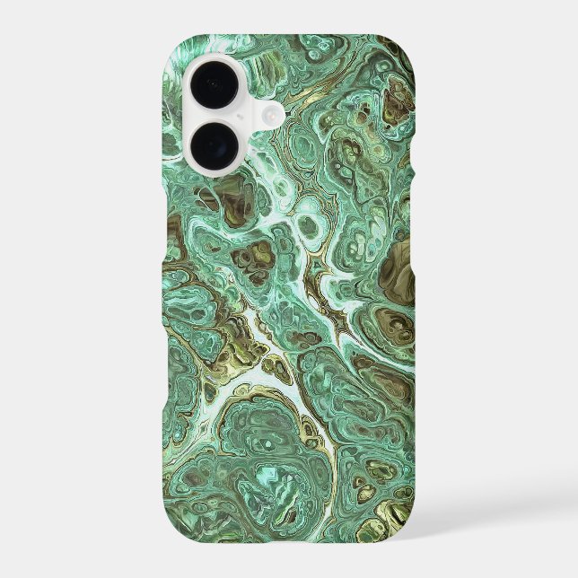 Light Teal Swirl Case Mate Phone Case (Back)