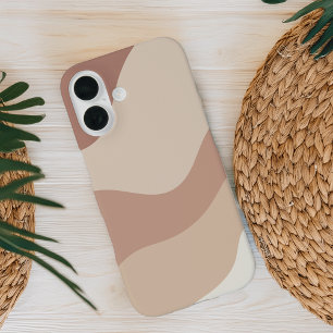 Light Terracotta Boho Colour Flow iPhone 16 Case