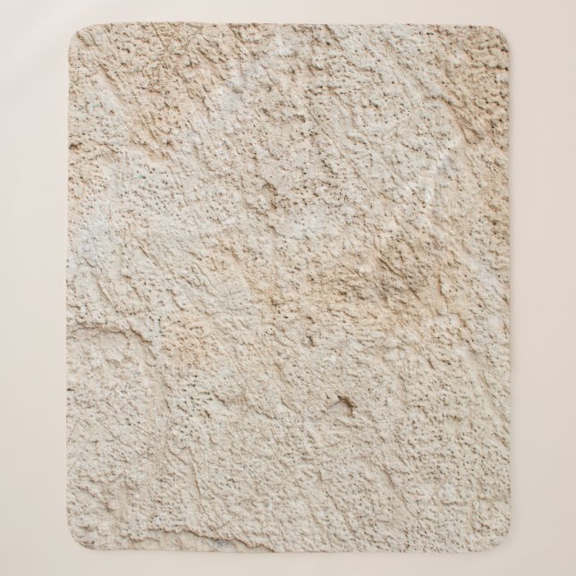Light texture of old antique wall, layer of concre sherpa blanket (Front)