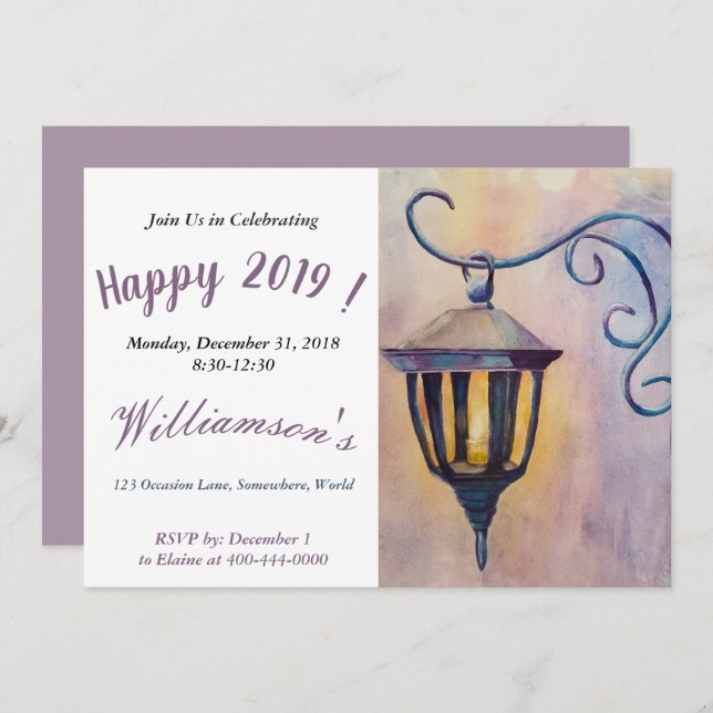 Light the Way  2019 Invite (Front/Back)