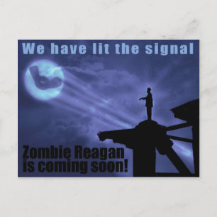 Light the winger signal! Postcard